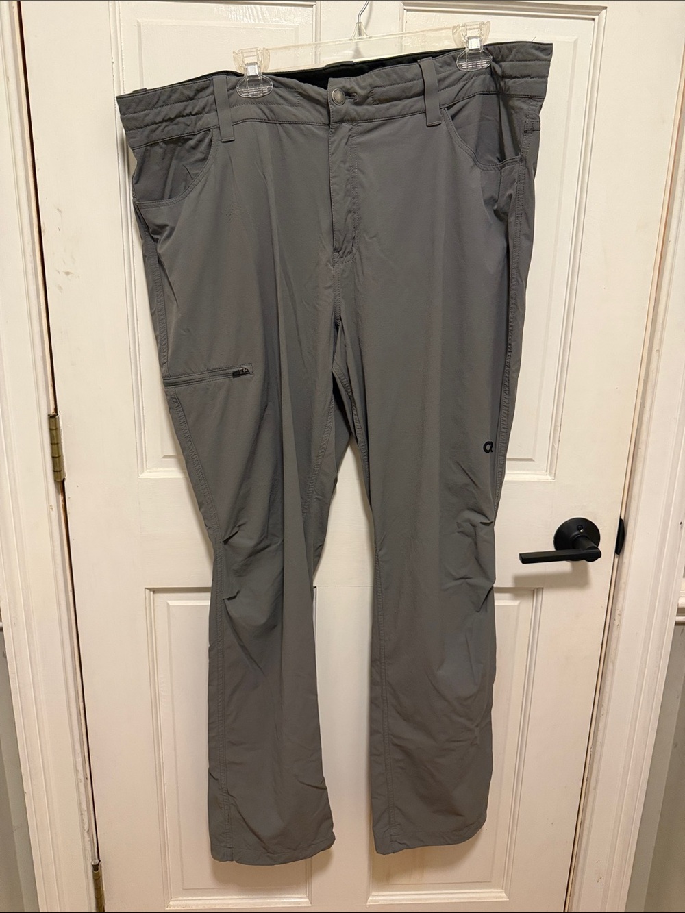 Outdoor Research Women’s Light Gray Cargo Hiking Pants